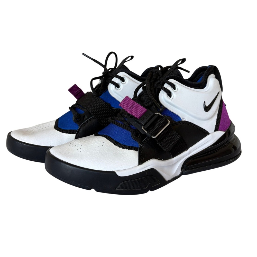 Back2School Sale-Nike Air Force 270 Kids 6.5Y Multicolor High Top Sneaker